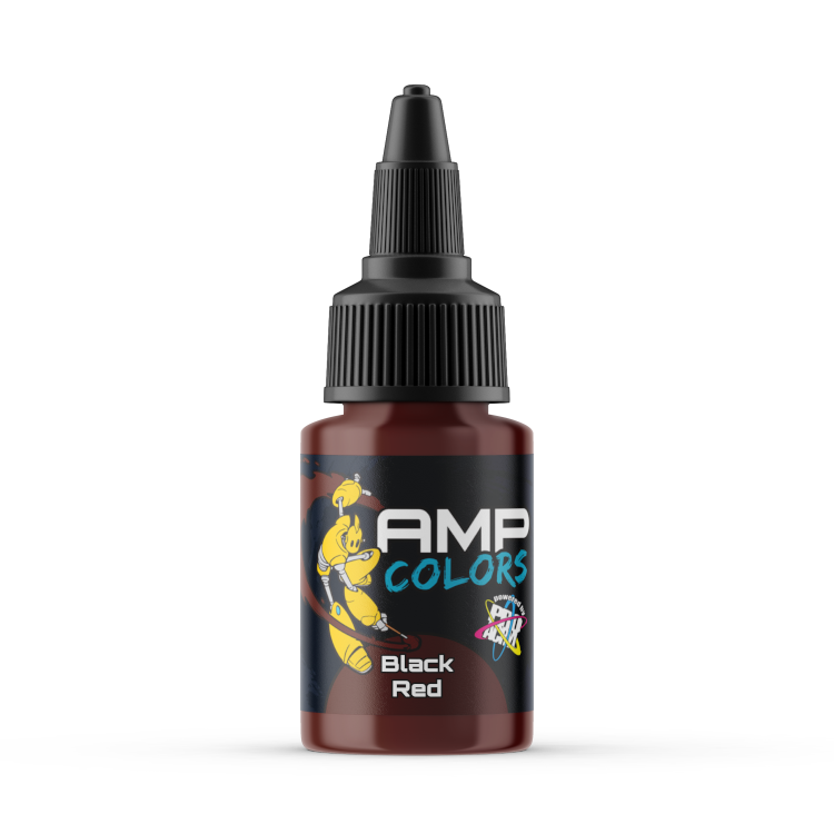AMP Colors - Black Red