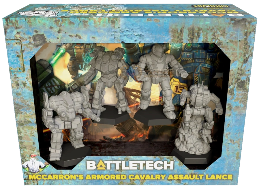 BattleTech: ForcePack: McCarron's Armored Cavalry Assault Lance
