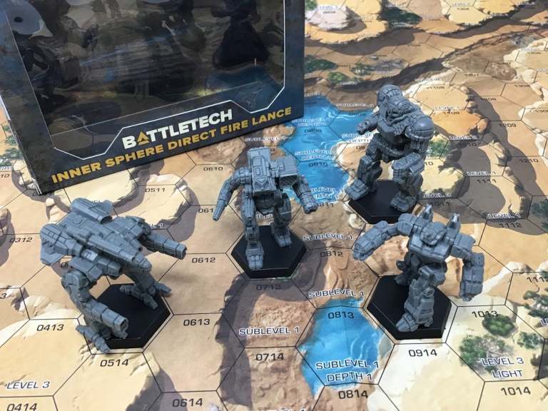 BattleTech: ForcePack: Inner Sphere Direct Fire Lance