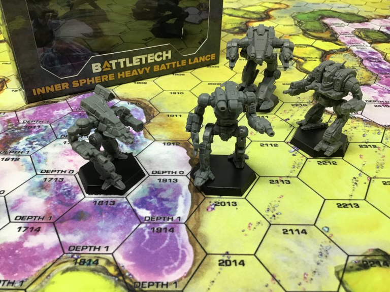 BattleTech: ForcePack: Inner Sphere Heavy Battle Lance