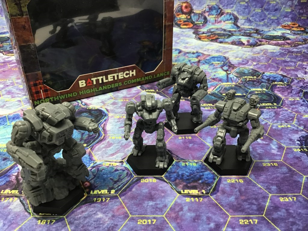 BattleTech: ForcePack: Northwind Highlanders Command Lance