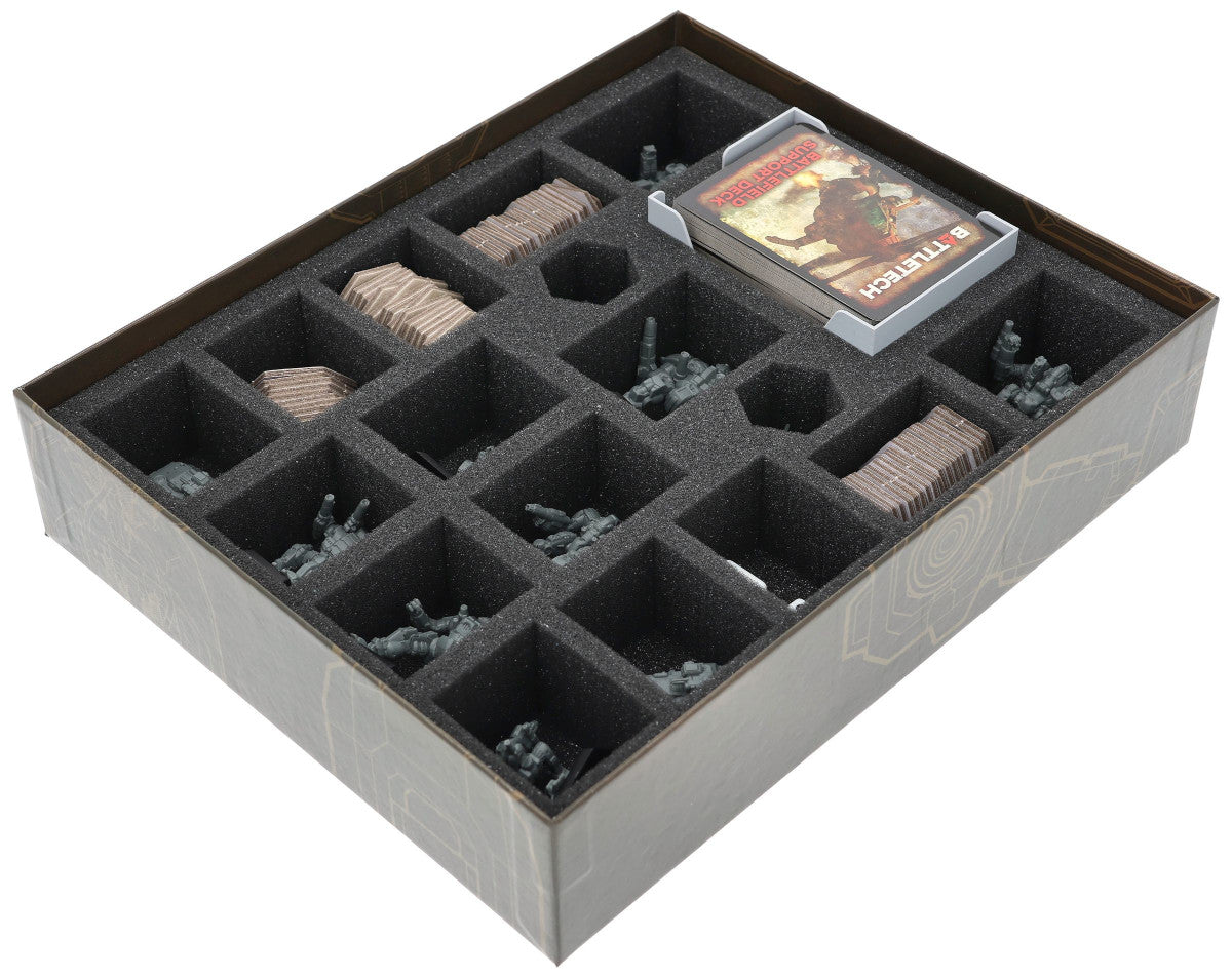 New Mercenaries Box Set Foam insert and more restocks are in from Feldherr for BattleTech and more!