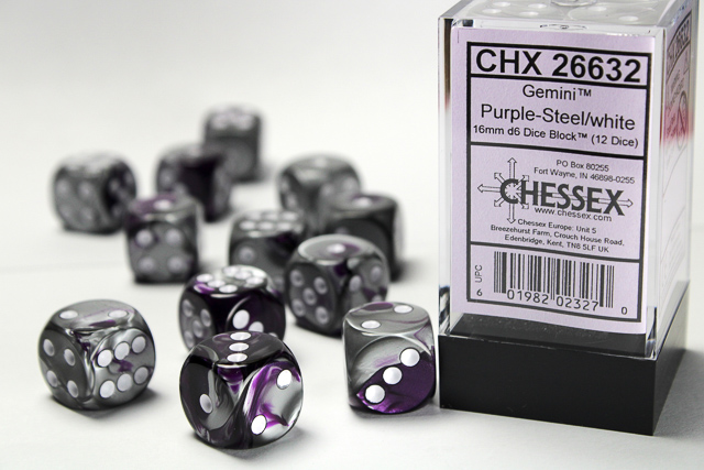 Chessex dice restocks are up and ready to roll!