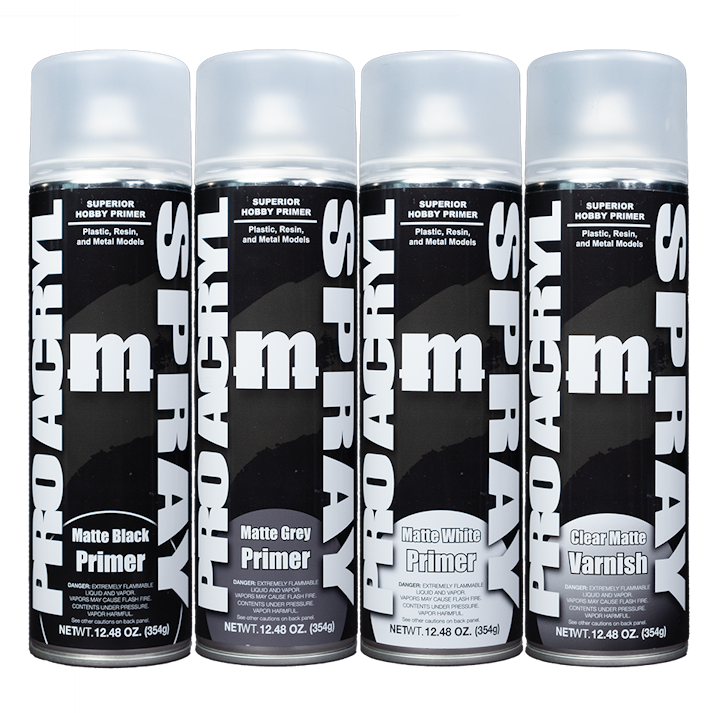 New Spray Primers & Sealer as well as restocks are in from Monument Hobbies!