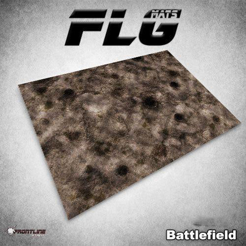 Restocks for Frontline Gaming Mats including a new to the store Battlefield!