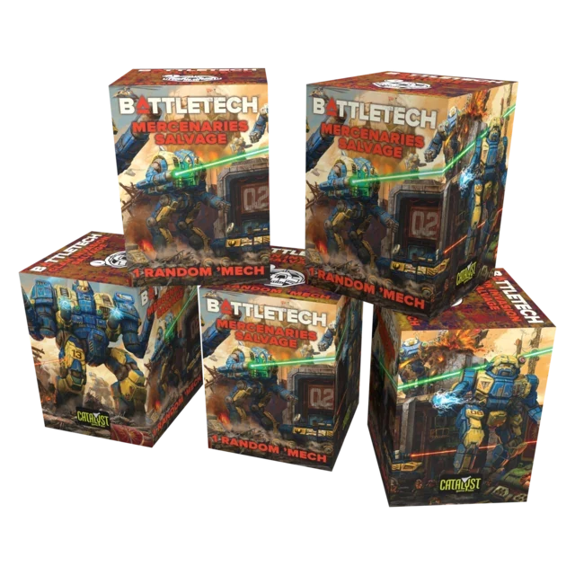 BattleTech Salvage Boxes are back in stock!