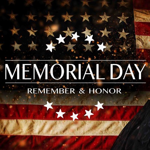 Happy Memorial Day!