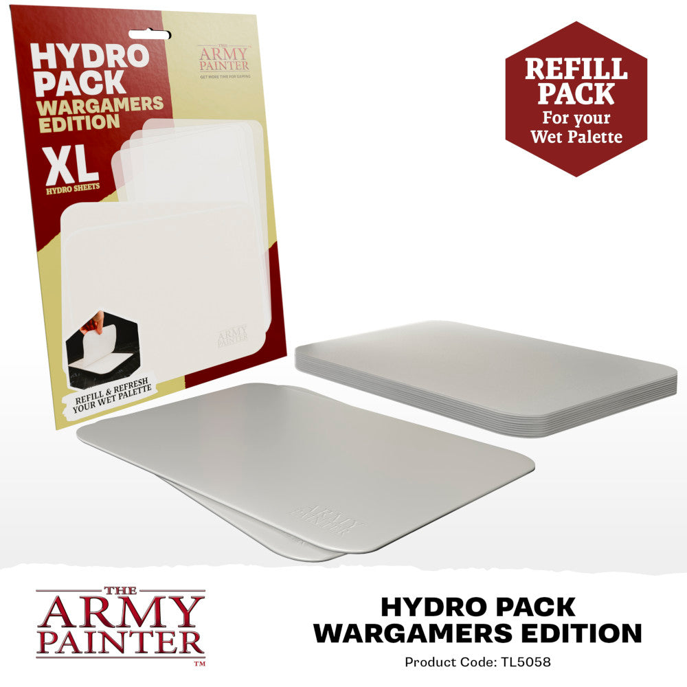 New Hydro Pack Wargamers Edition as well as restocks are in from The Army Painter!