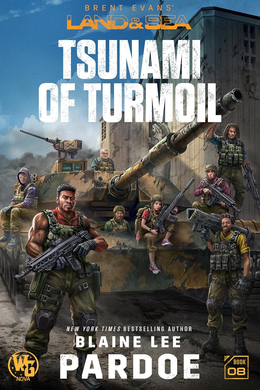 Tsunami of Turmoil from Blaine Lee Pardoe is in stock along with a few restocks for the Land&Sea Universe!