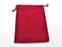 Dice Bag Suedecloth Red Large