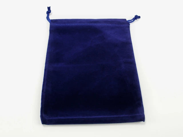Dice Bag Suedecloth Royal Blue Large