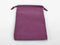 Dice Bag Suedecloth Purple Large