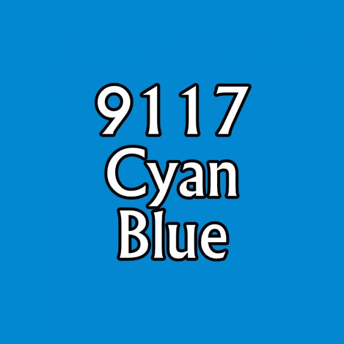 Cyan Blue Master Series Paint