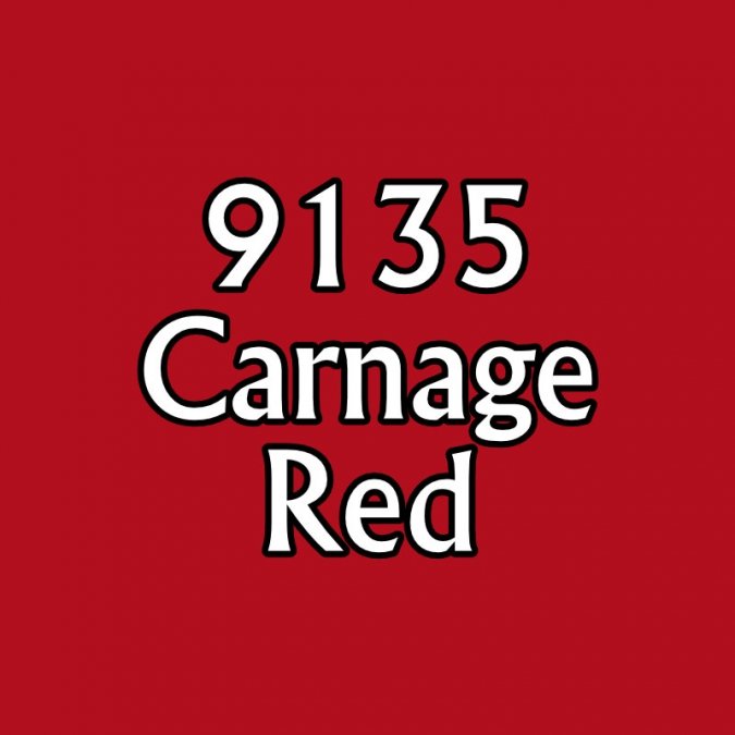 Carnage Red Master Series Paint