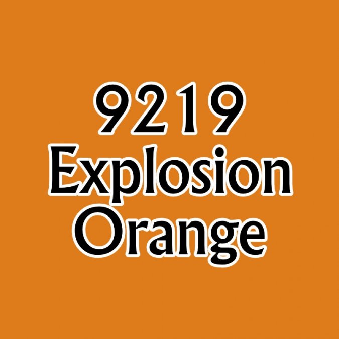 Explosion Orange Master Series Paint