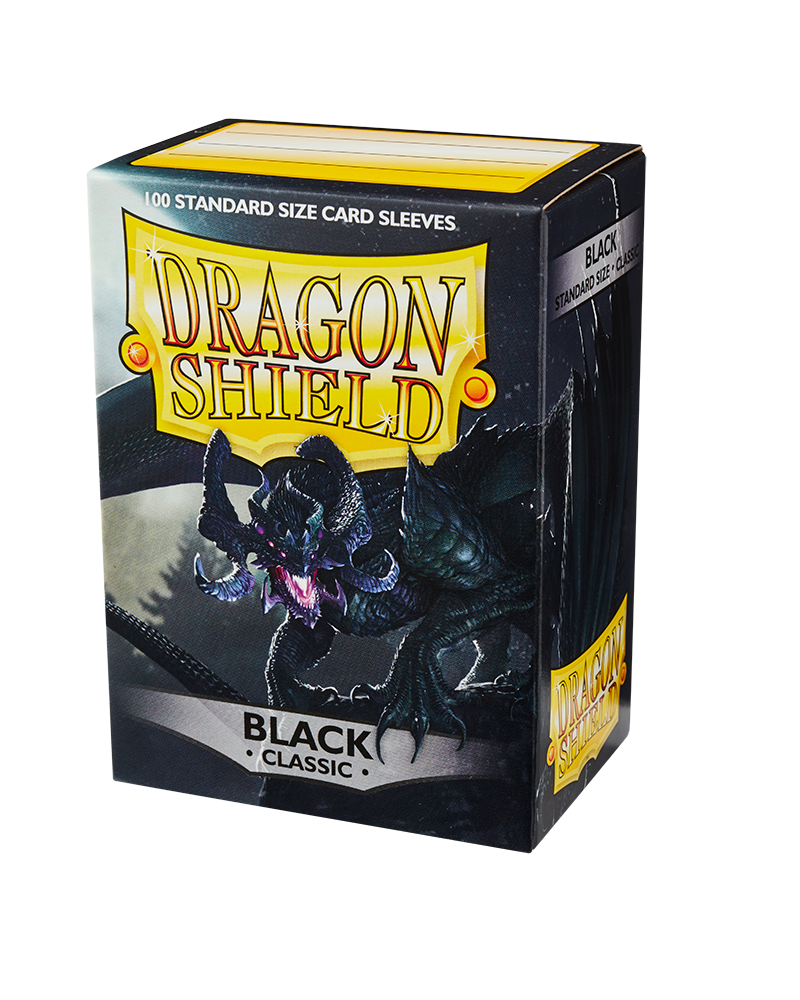 Dragon Shields: (100) Black