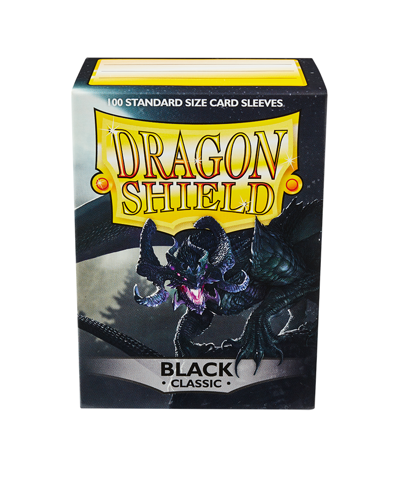 Dragon Shields: (100) Black