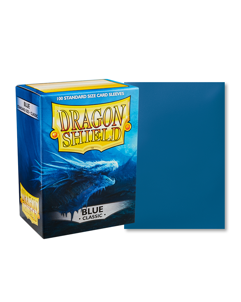 Dragon Shields: (100) Blue