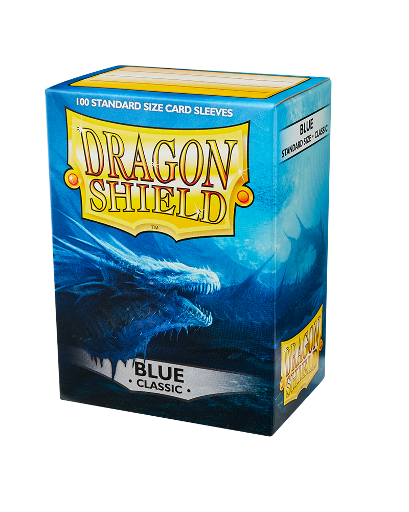 Dragon Shields: (100) Blue