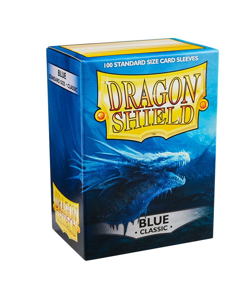 Dragon Shields: (100) Blue