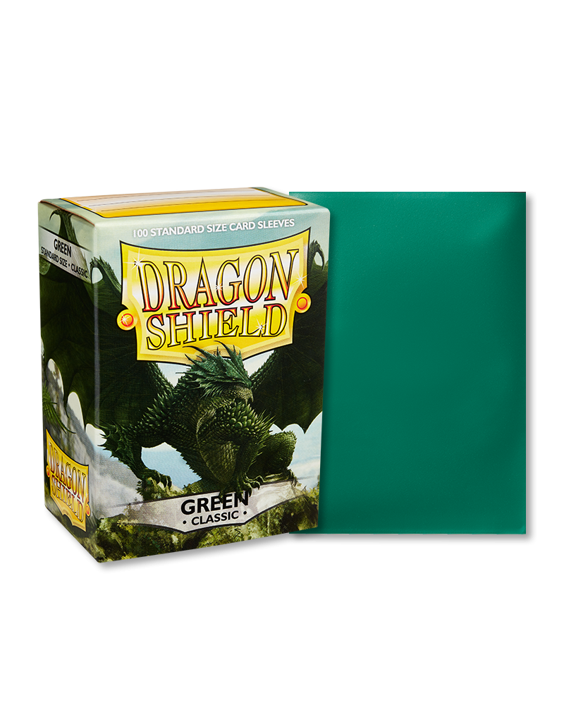 Dragon Shields: (100) Green