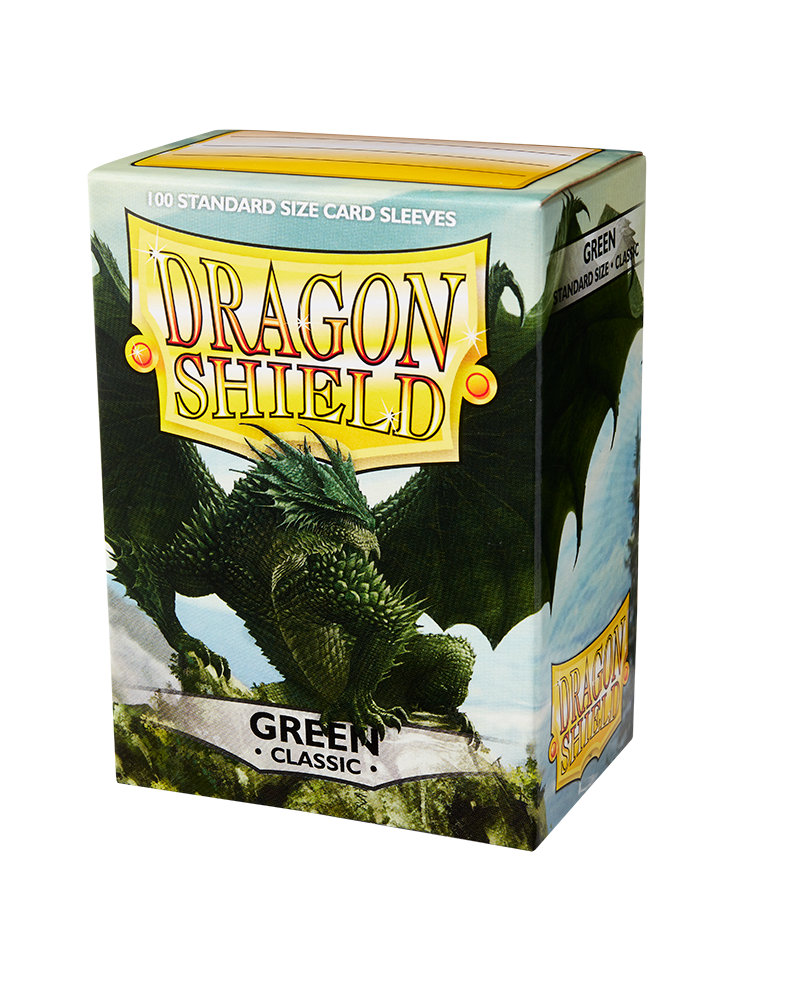 Dragon Shields: (100) Green