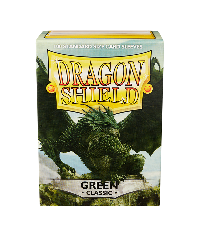 Dragon Shields: (100) Green