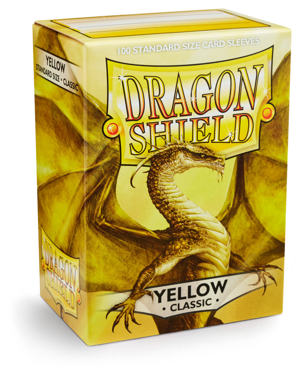 Dragon Shields: (100) Yellow