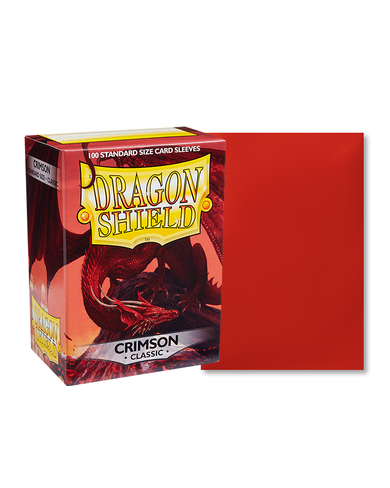 Dragon Shields: (100) Crimson