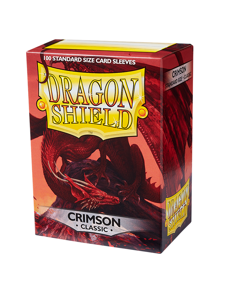 Dragon Shields: (100) Crimson