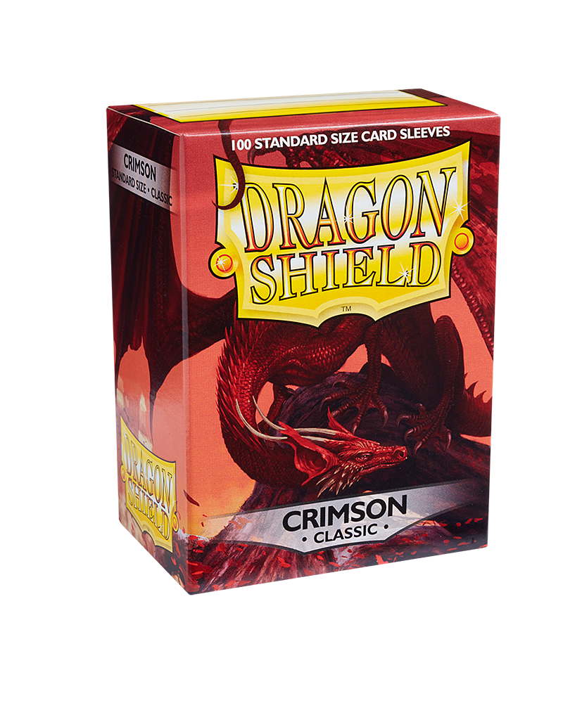 Dragon Shields: (100) Crimson