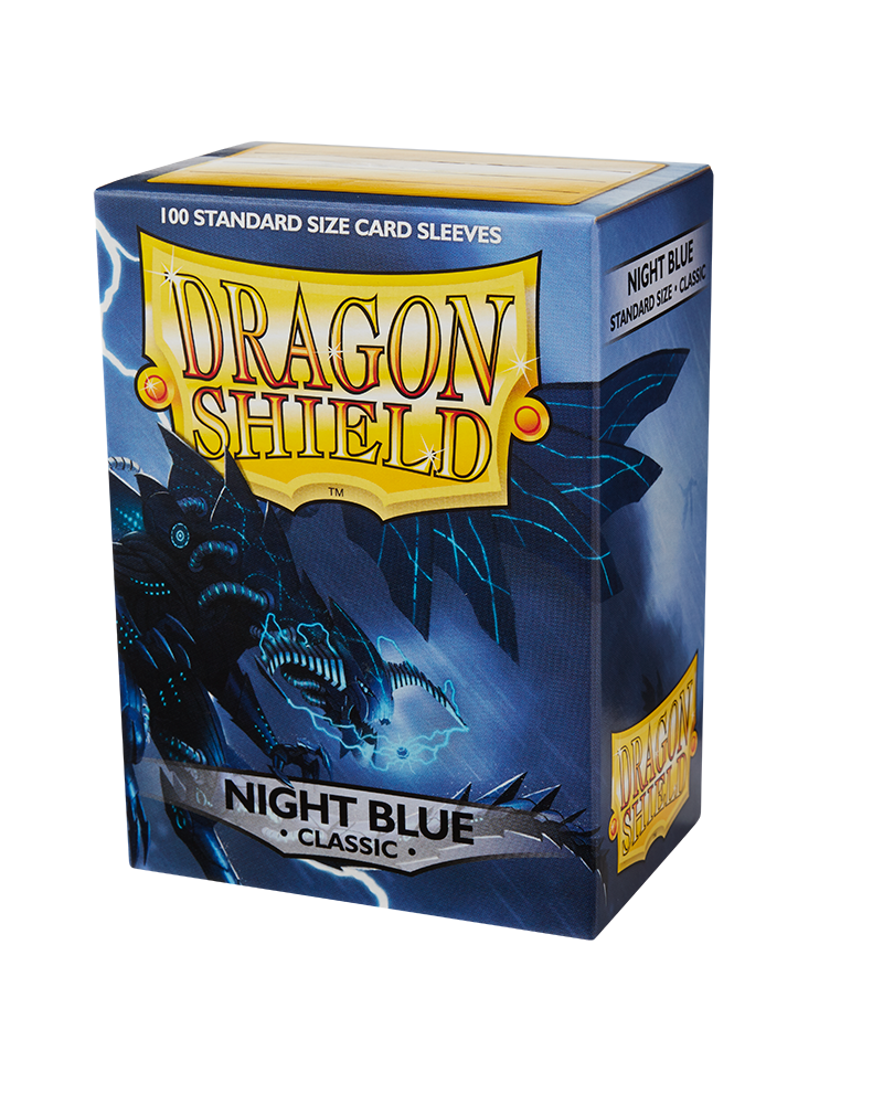 Dragon Shields: (100) Night Blue