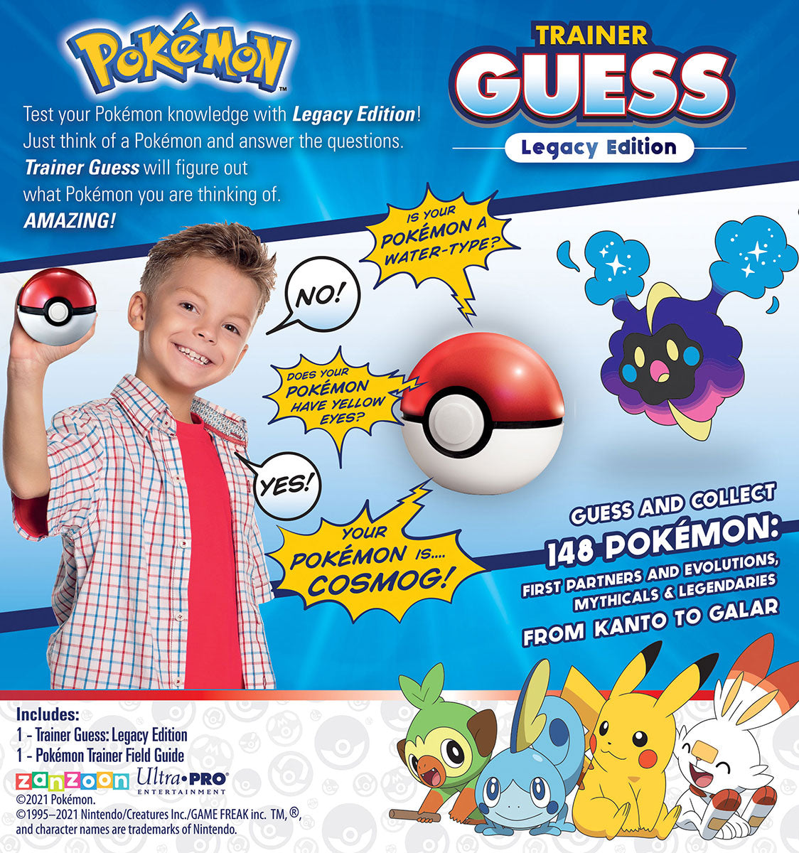 Pokémon Trainer Guess Legacy: An Electronic Game for Ages 6 and up