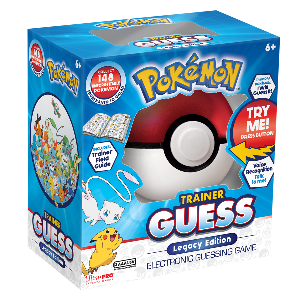 Pokémon Trainer Guess Legacy: An Electronic Game for Ages 6 and up