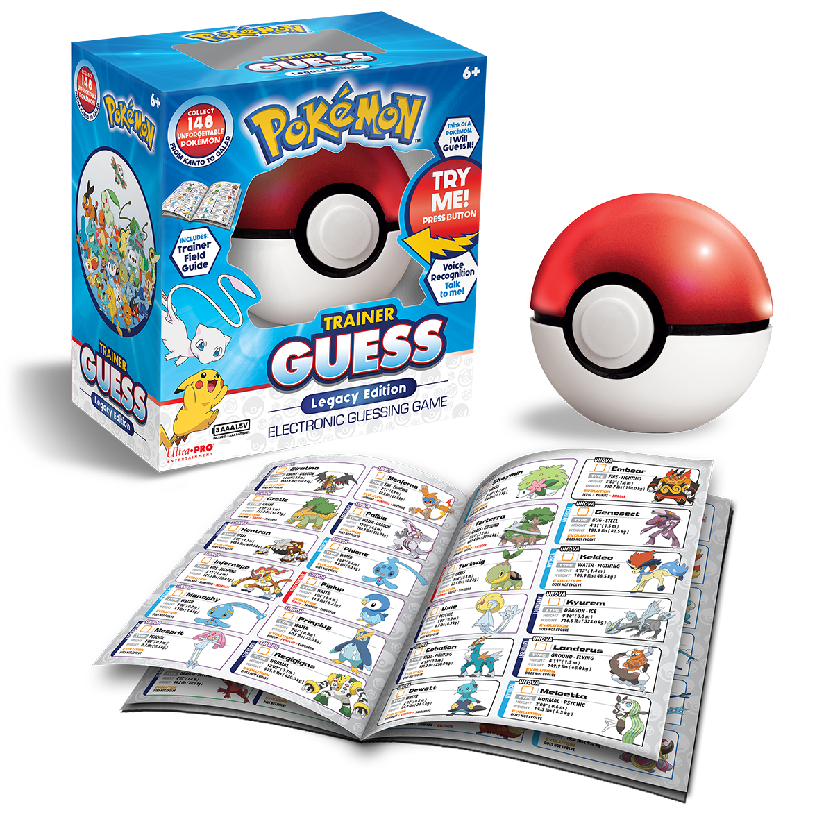 Pokémon Trainer Guess Legacy: An Electronic Game for Ages 6 and up