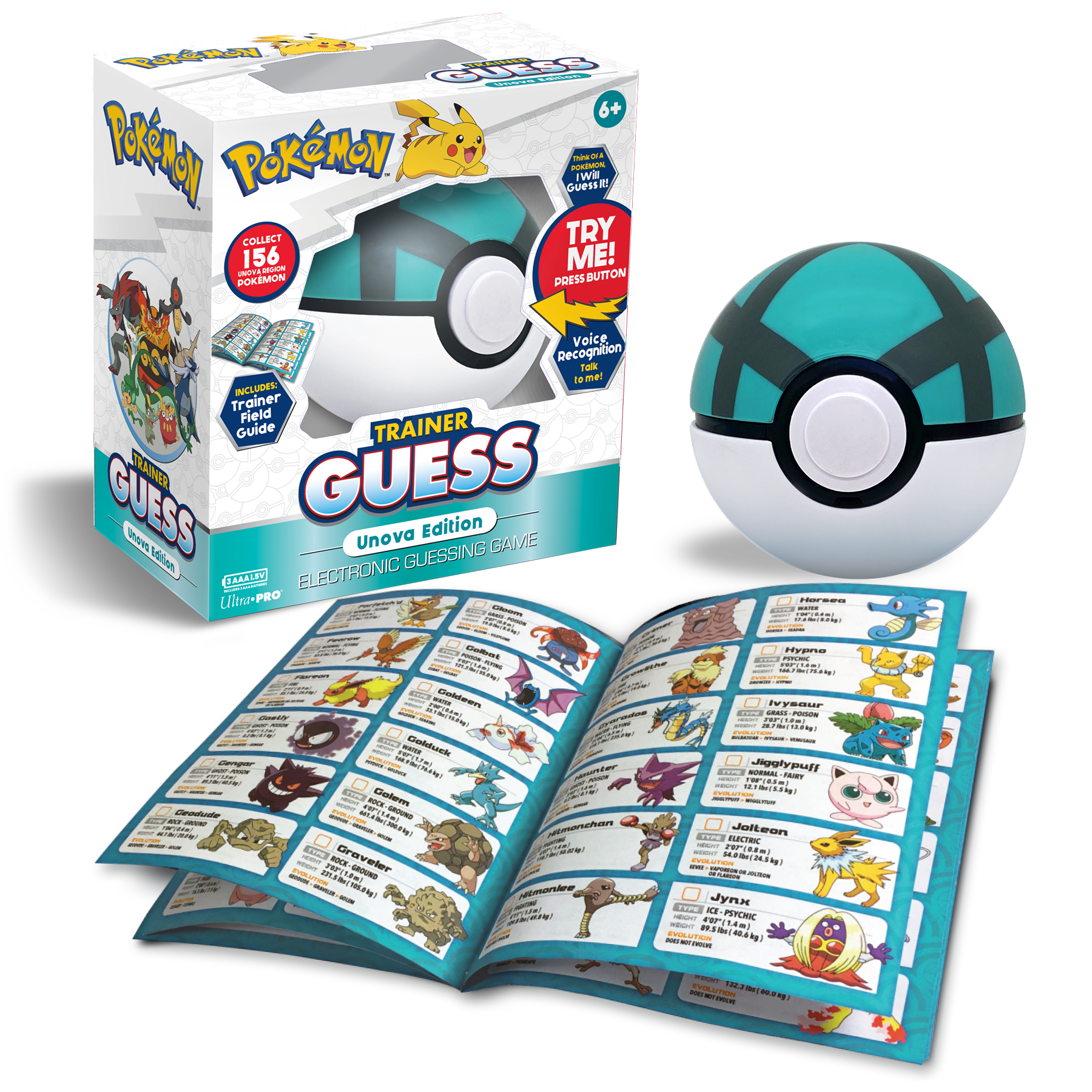 Pokémon Trainer Guess: Unova Edition Interactive Voice Recognition Game