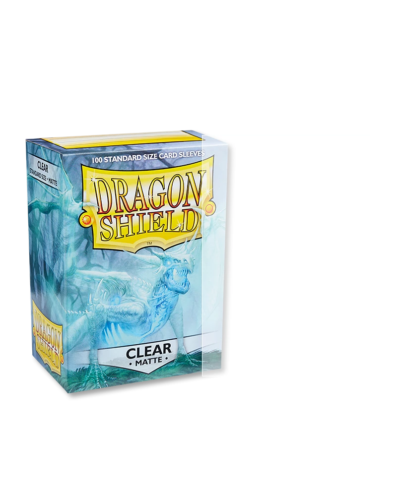 Dragon Shields: (100) Matte Clear