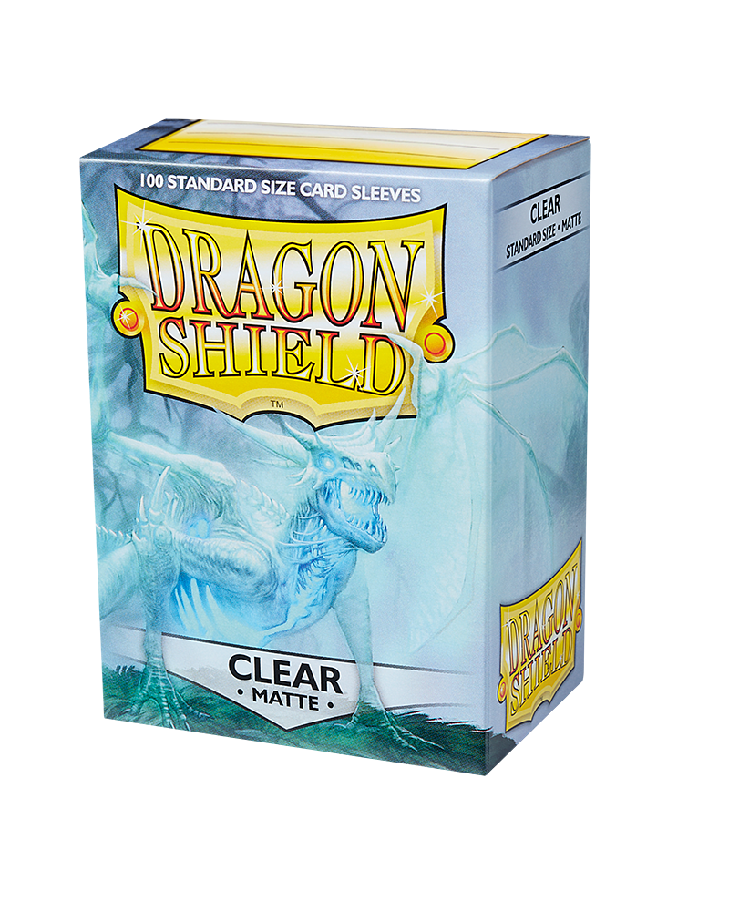 Dragon Shields: (100) Matte Clear