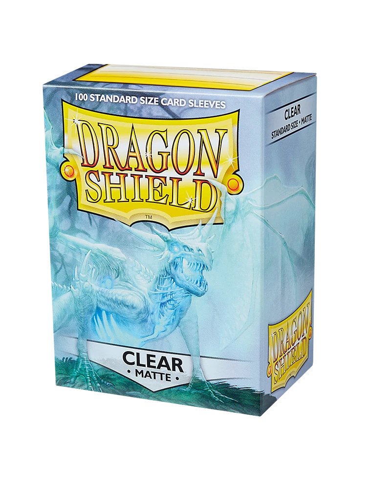 Dragon Shields: (100) Matte Clear