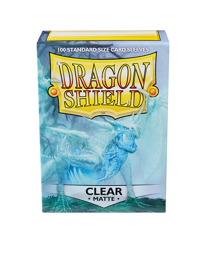 Dragon Shields: (100) Matte Clear