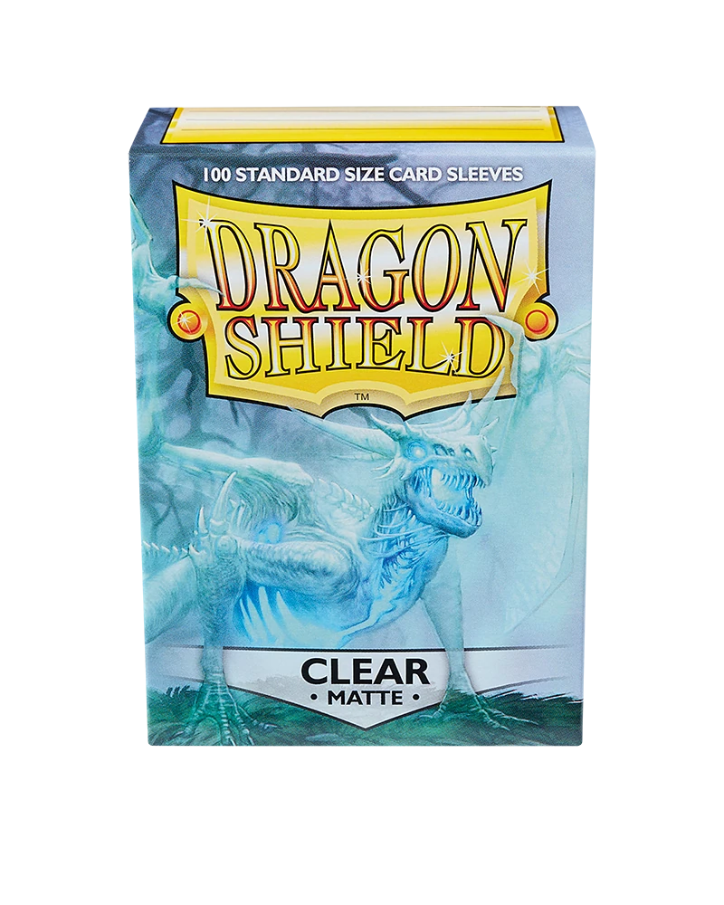 Dragon Shields: (100) Matte Clear