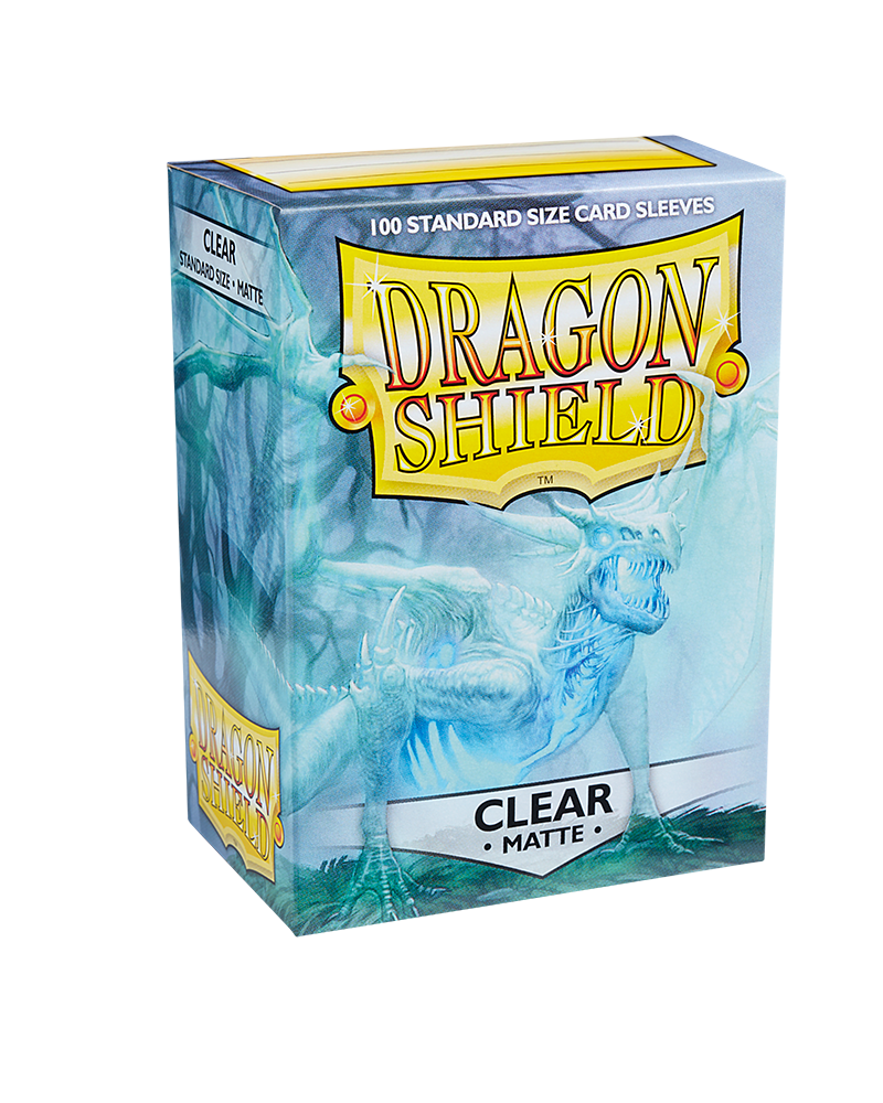 Dragon Shields: (100) Matte Clear