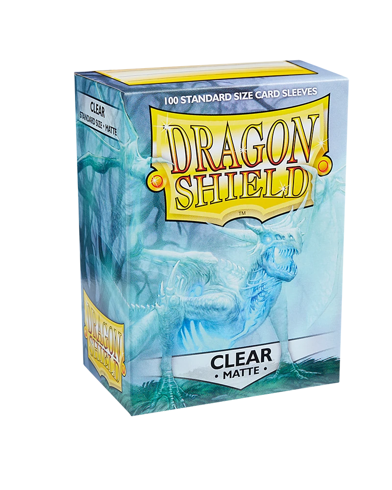 Dragon Shields: (100) Matte Clear