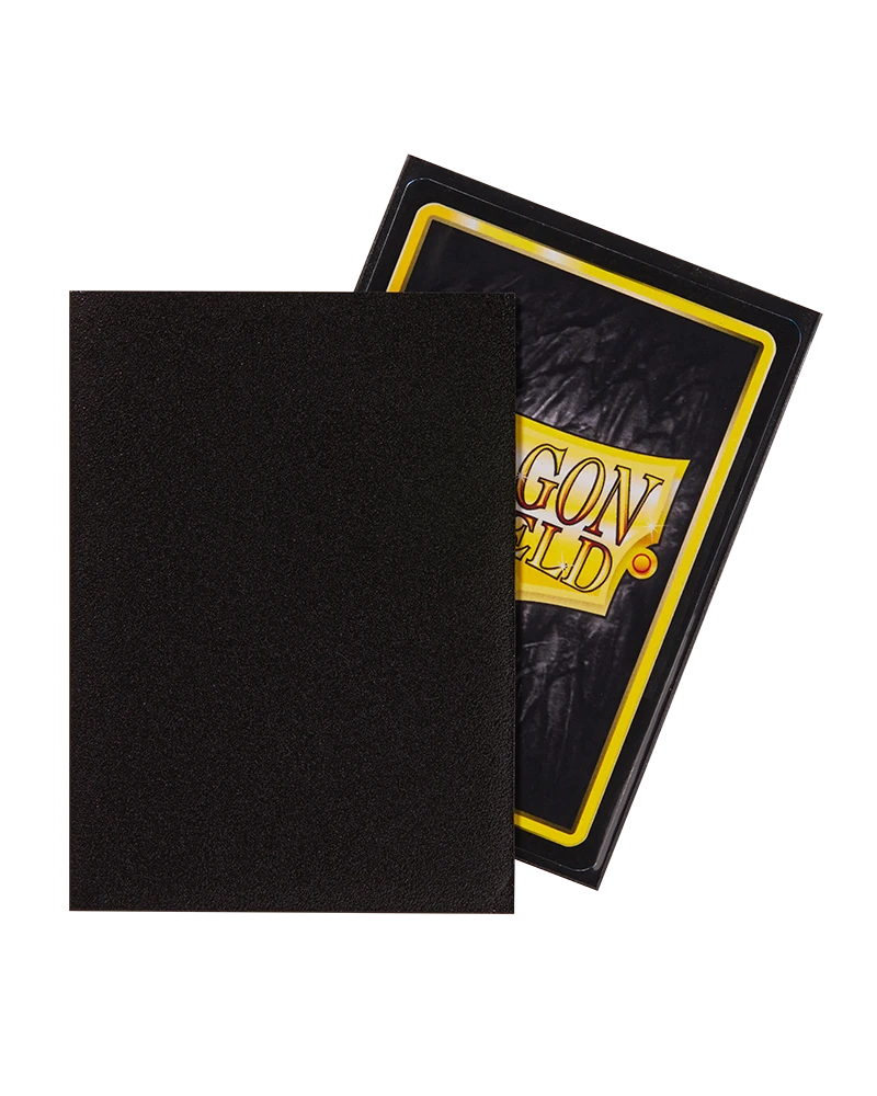 Dragon Shields: (100) Matte Black