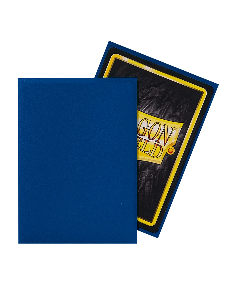 Dragon Shields: (100) Matte Blue