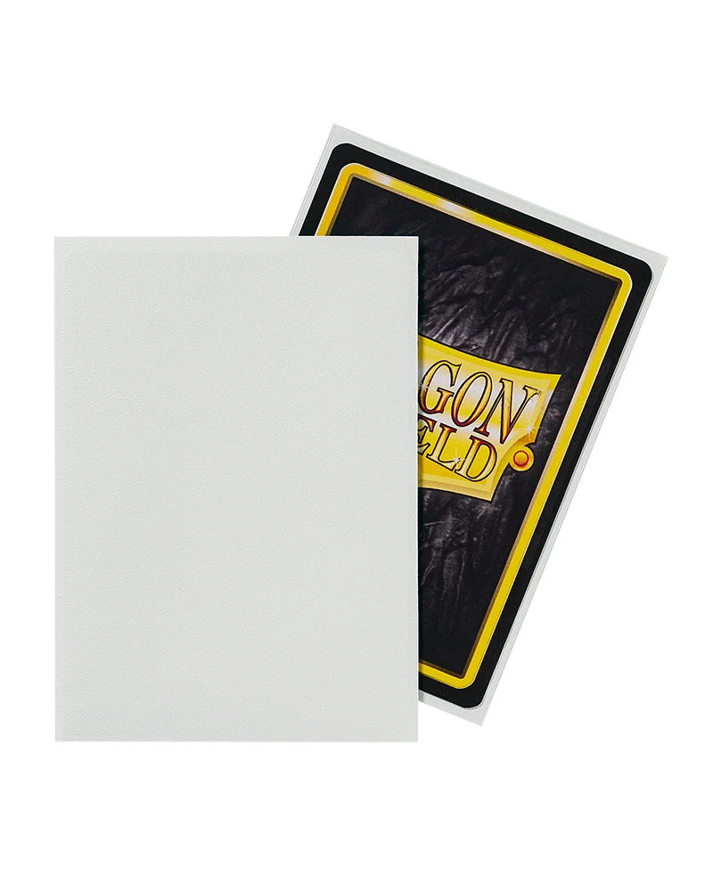Dragon Shields: (100) Matte White