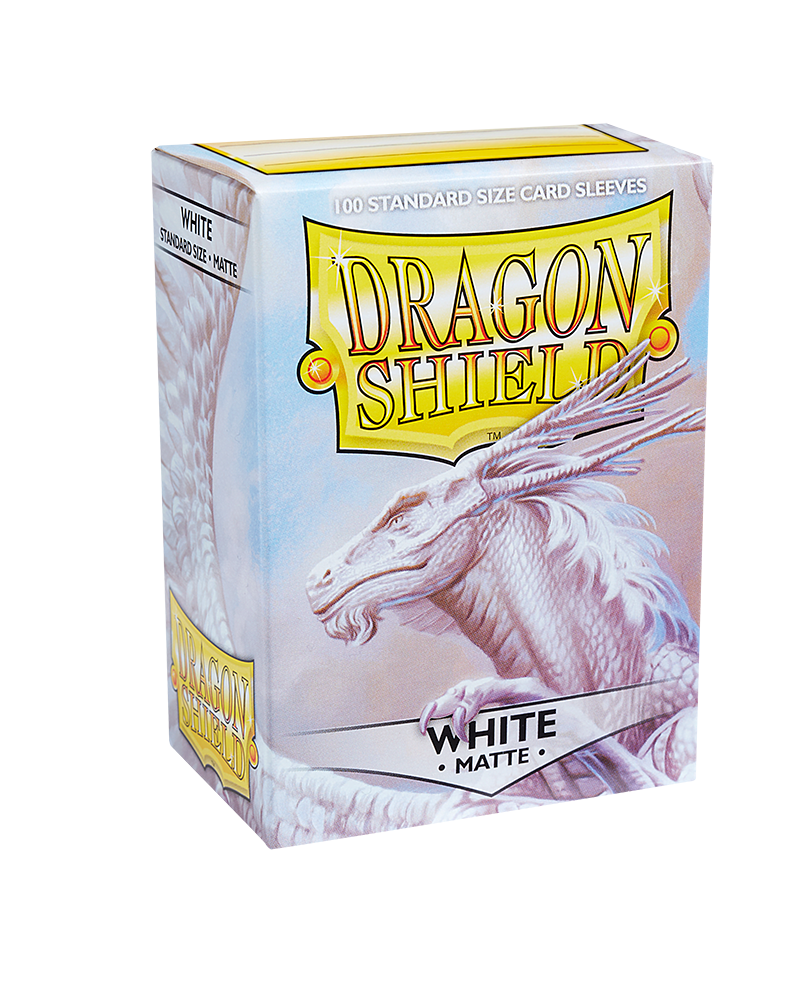 Dragon Shields: (100) Matte White