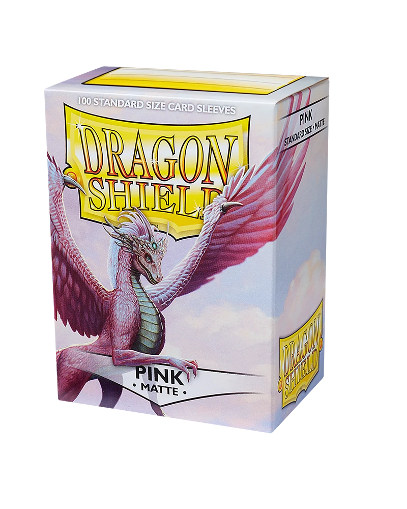 Dragon Shields: (100) Matte Pink