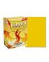 Dragon Shields: (100) Matte Yellow