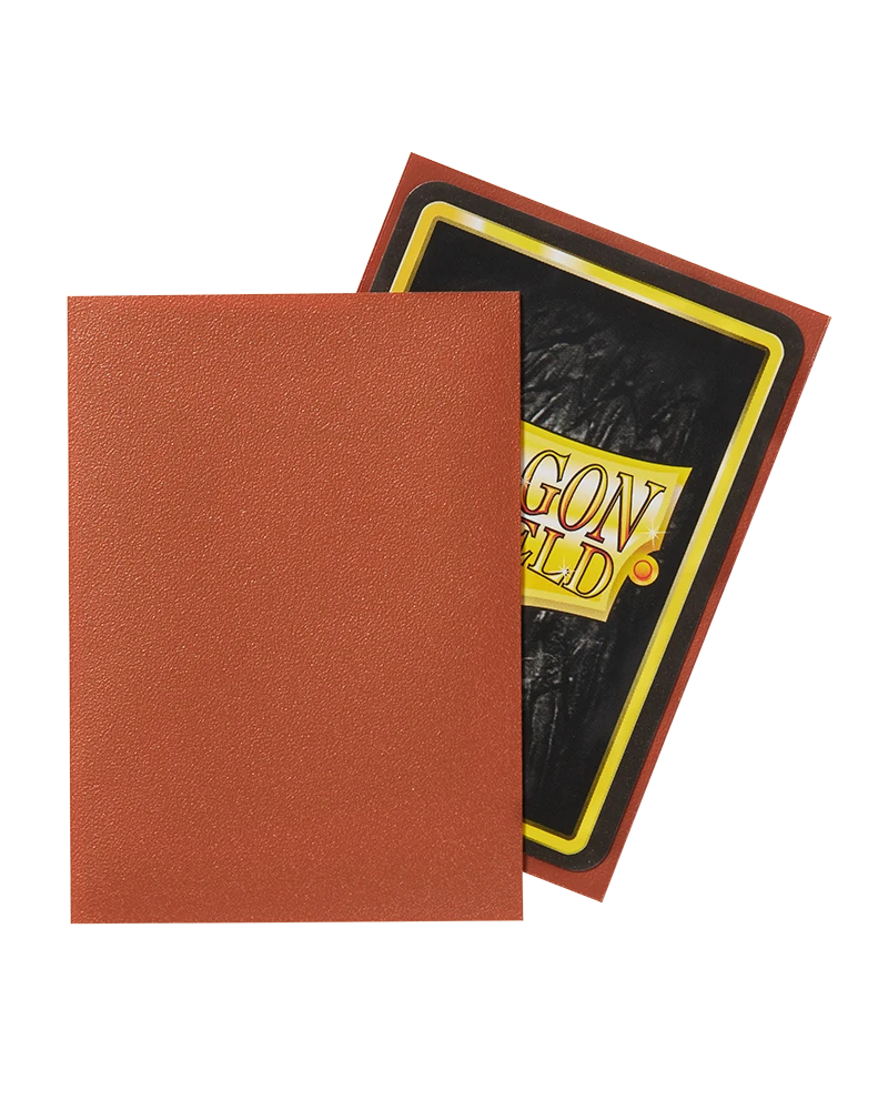 Dragon Shields: (100) Matte Copper